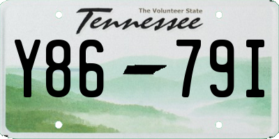 TN license plate Y8679I