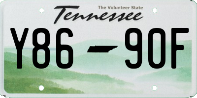 TN license plate Y8690F