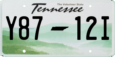 TN license plate Y8712I