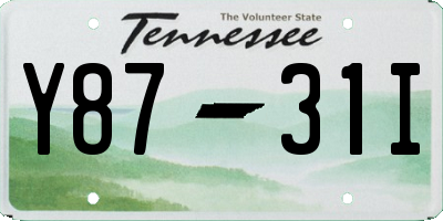 TN license plate Y8731I