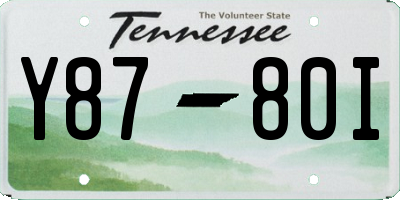 TN license plate Y8780I