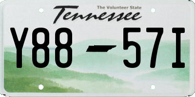 TN license plate Y8857I