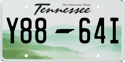 TN license plate Y8864I
