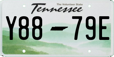 TN license plate Y8879E