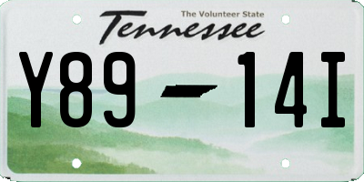 TN license plate Y8914I