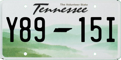 TN license plate Y8915I