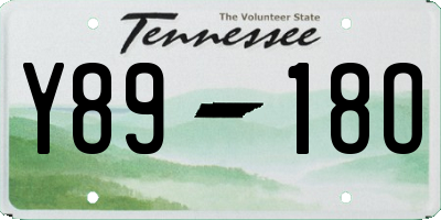 TN license plate Y8918O
