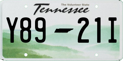 TN license plate Y8921I