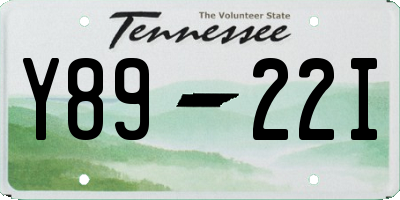 TN license plate Y8922I