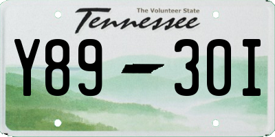 TN license plate Y8930I