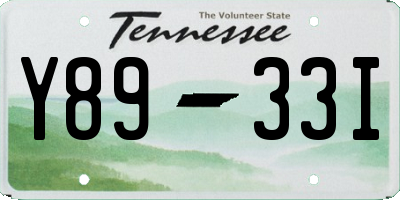 TN license plate Y8933I