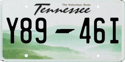 TN license plate Y8946I