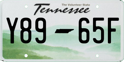 TN license plate Y8965F