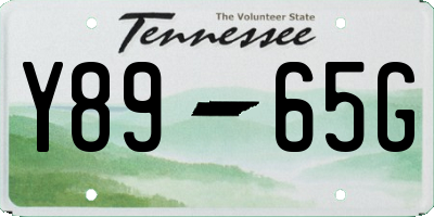 TN license plate Y8965G