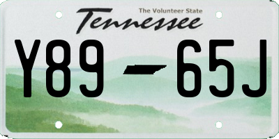 TN license plate Y8965J