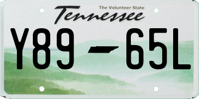 TN license plate Y8965L