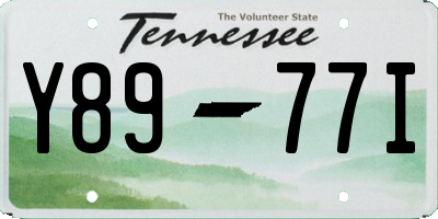 TN license plate Y8977I
