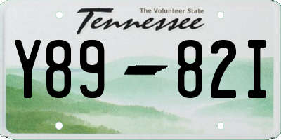 TN license plate Y8982I