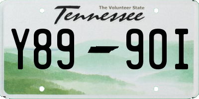 TN license plate Y8990I