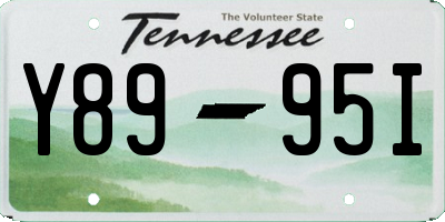 TN license plate Y8995I