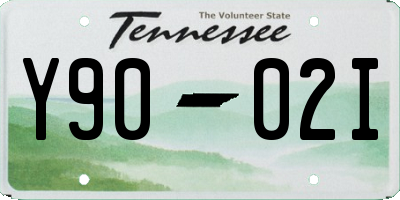 TN license plate Y9002I
