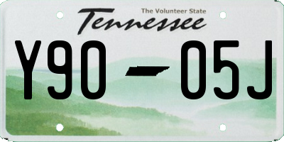 TN license plate Y9005J
