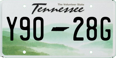 TN license plate Y9028G