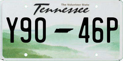 TN license plate Y9046P