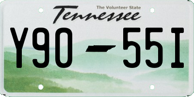 TN license plate Y9055I