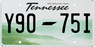 TN license plate Y9075I