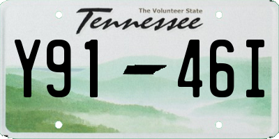 TN license plate Y9146I