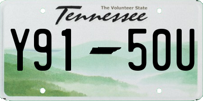 TN license plate Y9150U