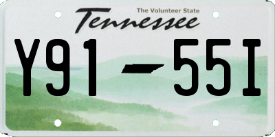 TN license plate Y9155I