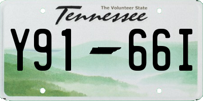 TN license plate Y9166I