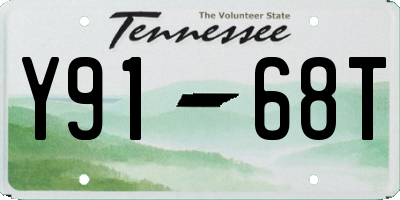 TN license plate Y9168T