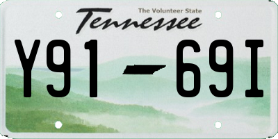 TN license plate Y9169I
