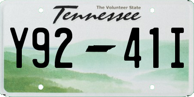 TN license plate Y9241I