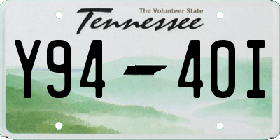 TN license plate Y9440I