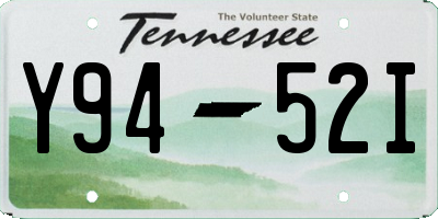 TN license plate Y9452I
