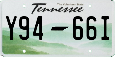 TN license plate Y9466I