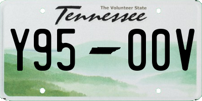 TN license plate Y9500V