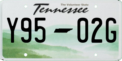 TN license plate Y9502G