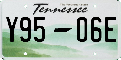 TN license plate Y9506E