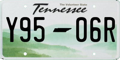 TN license plate Y9506R