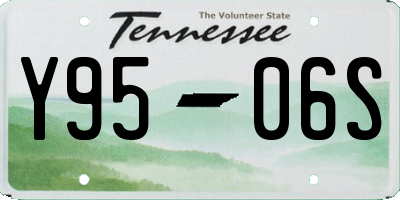 TN license plate Y9506S