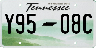 TN license plate Y9508C