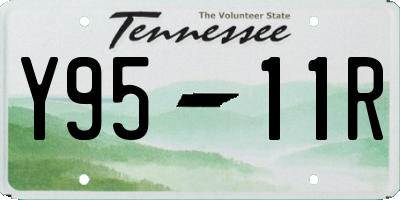 TN license plate Y9511R
