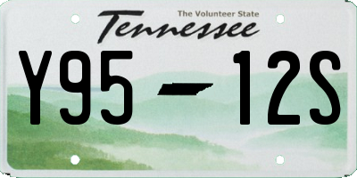 TN license plate Y9512S