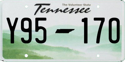 TN license plate Y9517O