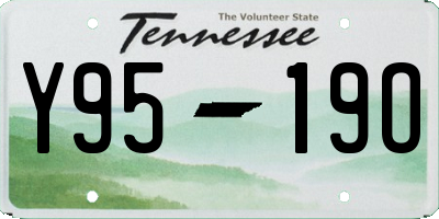 TN license plate Y9519O